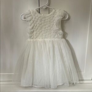 Elegant White Kids Dress